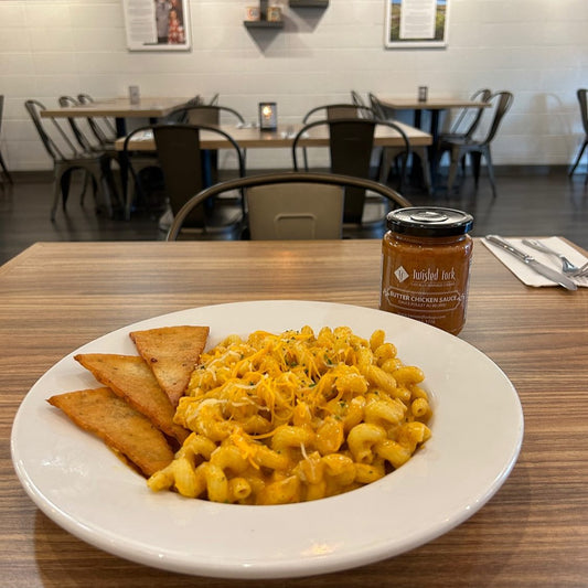 Butter Chicken Mac N Cheese