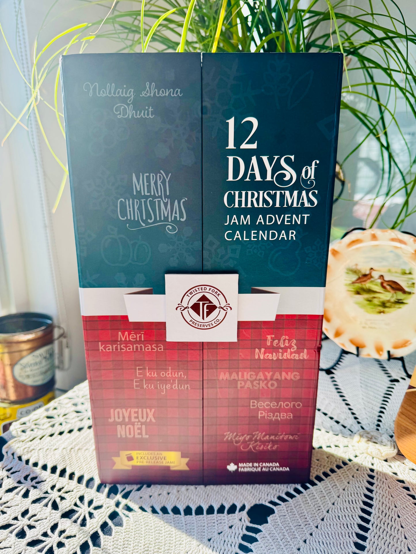 12 DAYS OF CHRISTMAS Jam Advent Calendar