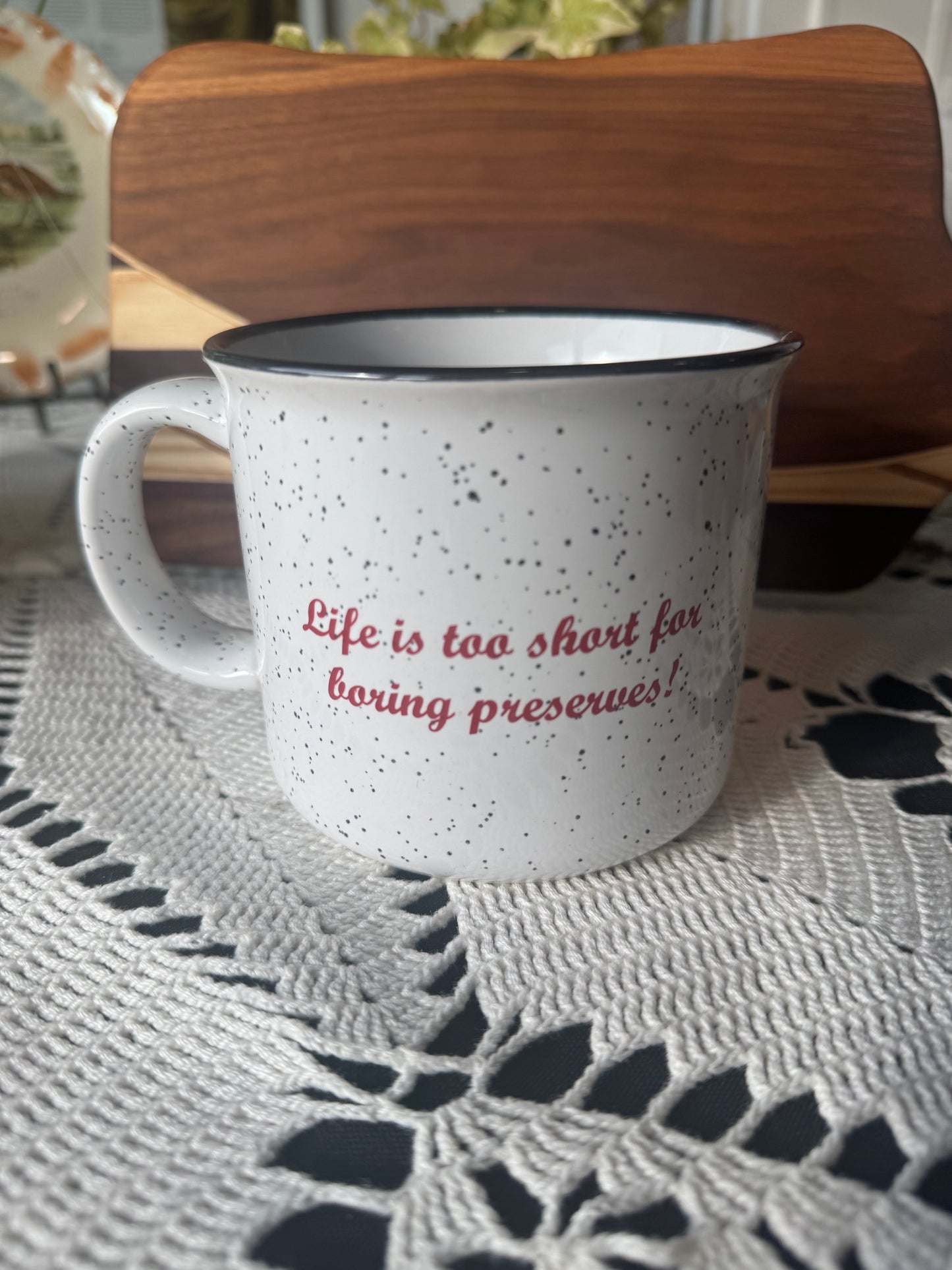 Twisted Fork Ceramic Mugs