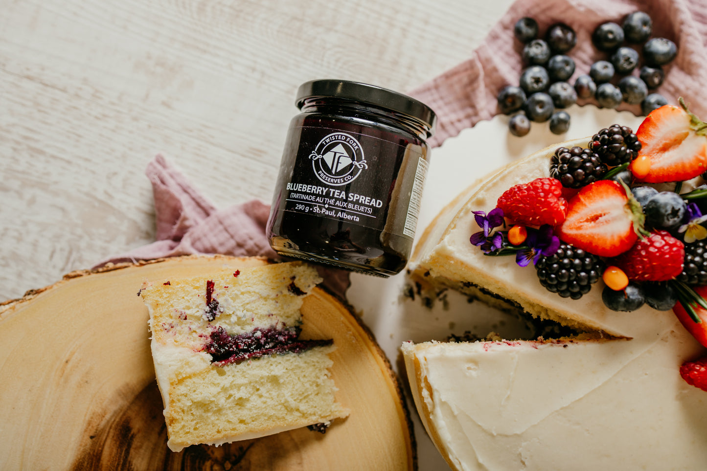Blueberry Tea Spread