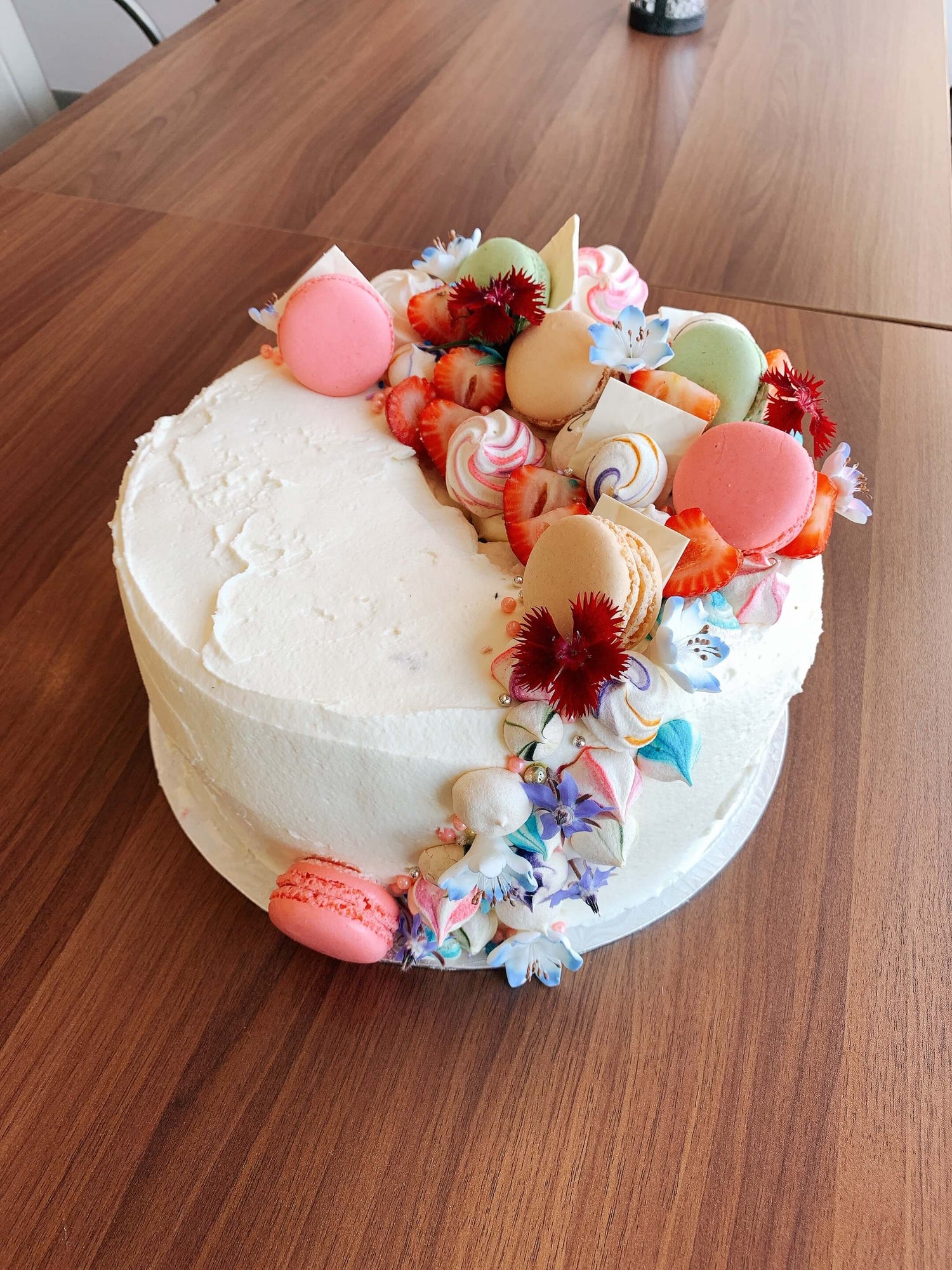 custom angel food cake