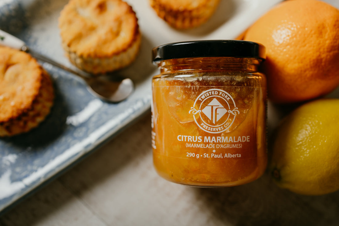 Citrus Marmalade makes the perfect scones