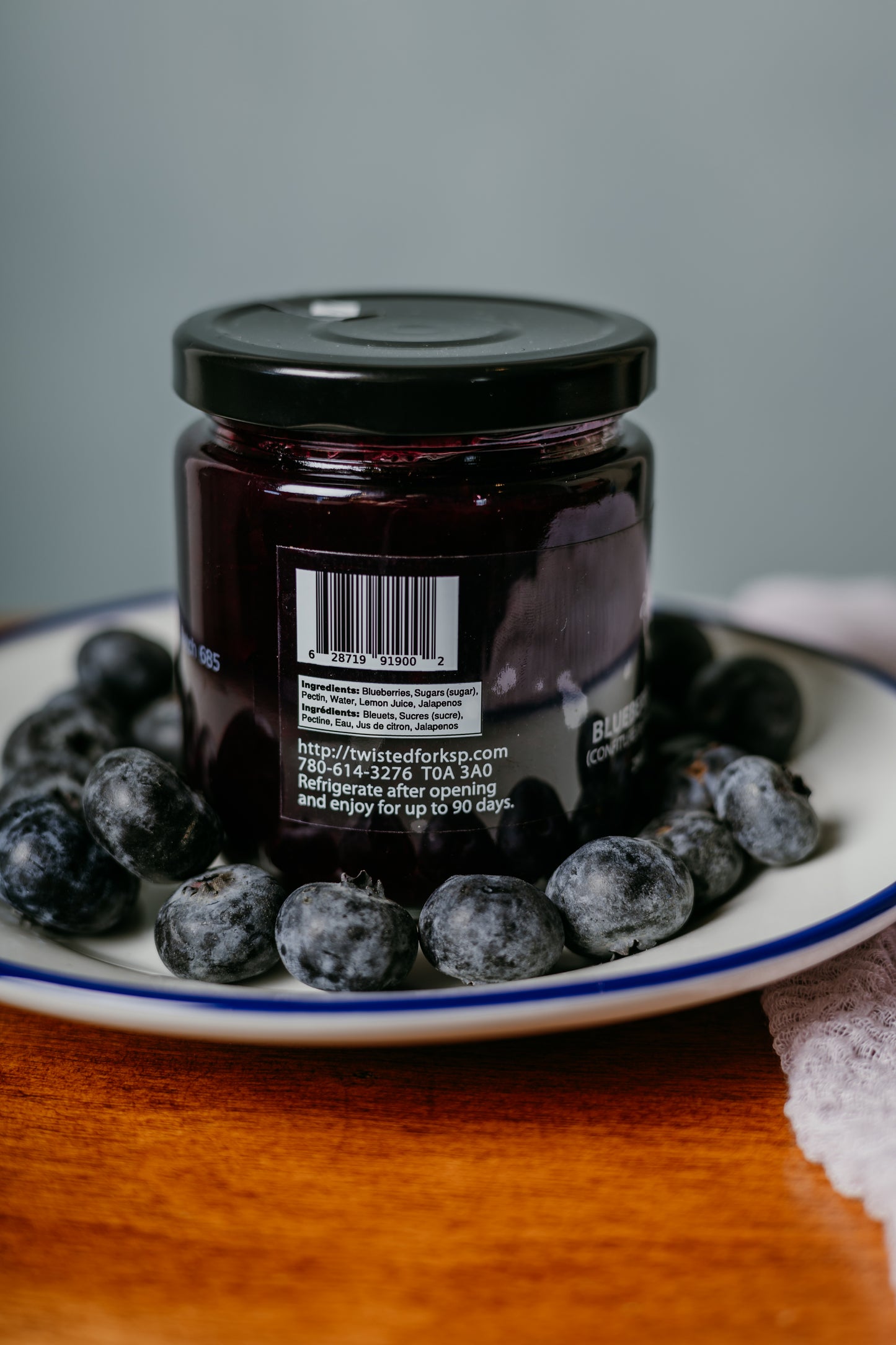 Blueberry Jalapeno Jam