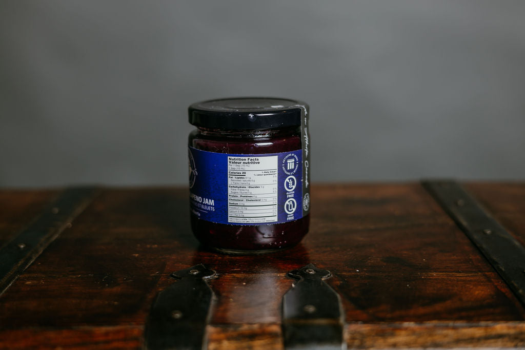 Blueberry Jalapeno Jam
